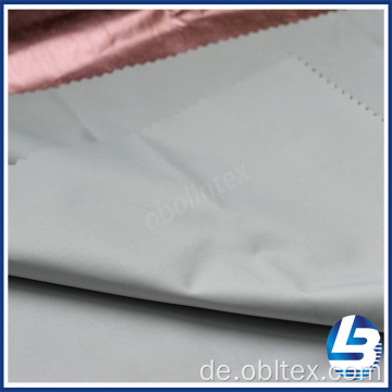 OBL20-826 Polyester Pantee Folienstempelgewebe für Mantel